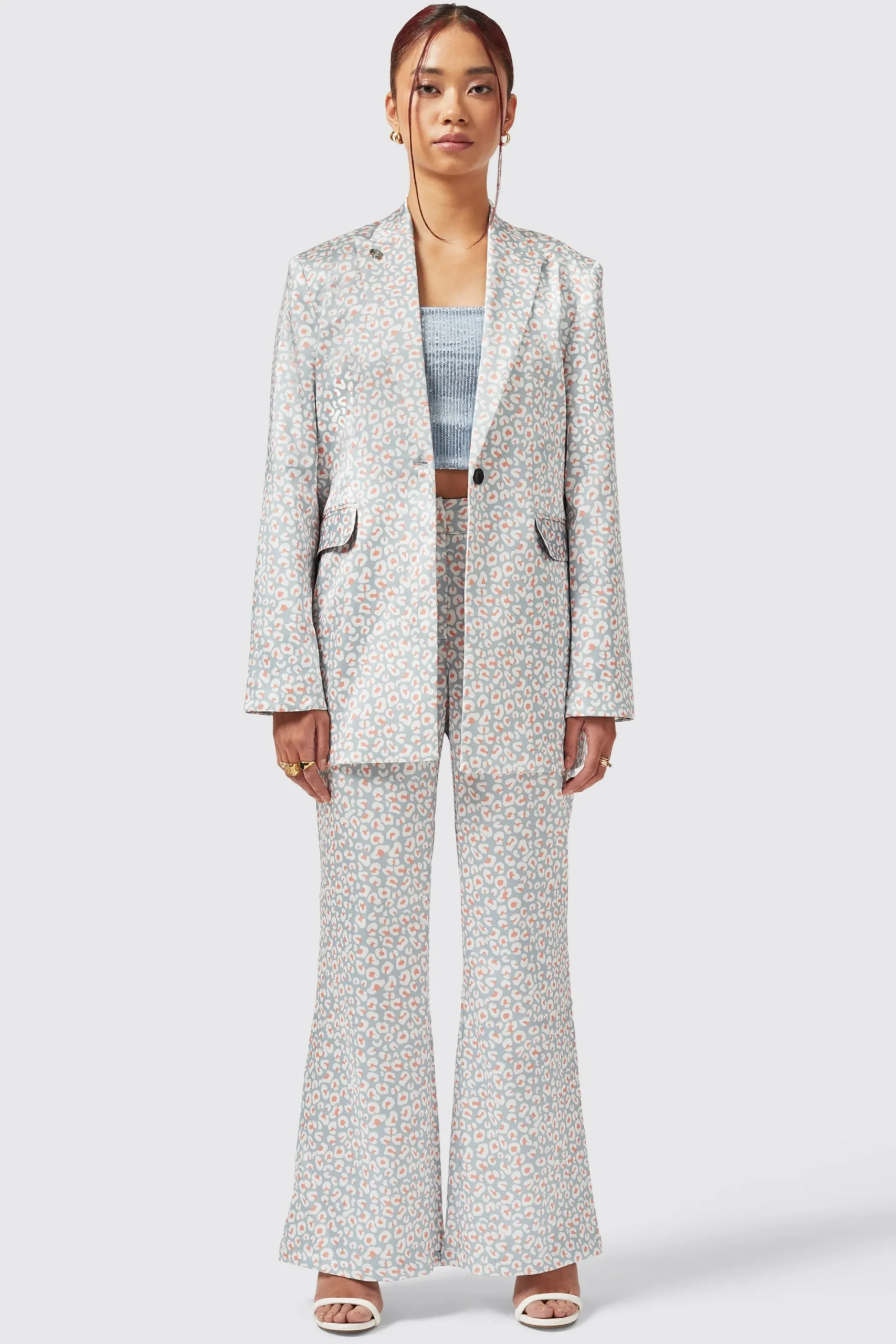 Twisted Tailor Amarantha Slim Fit Blue Jacket | Woman