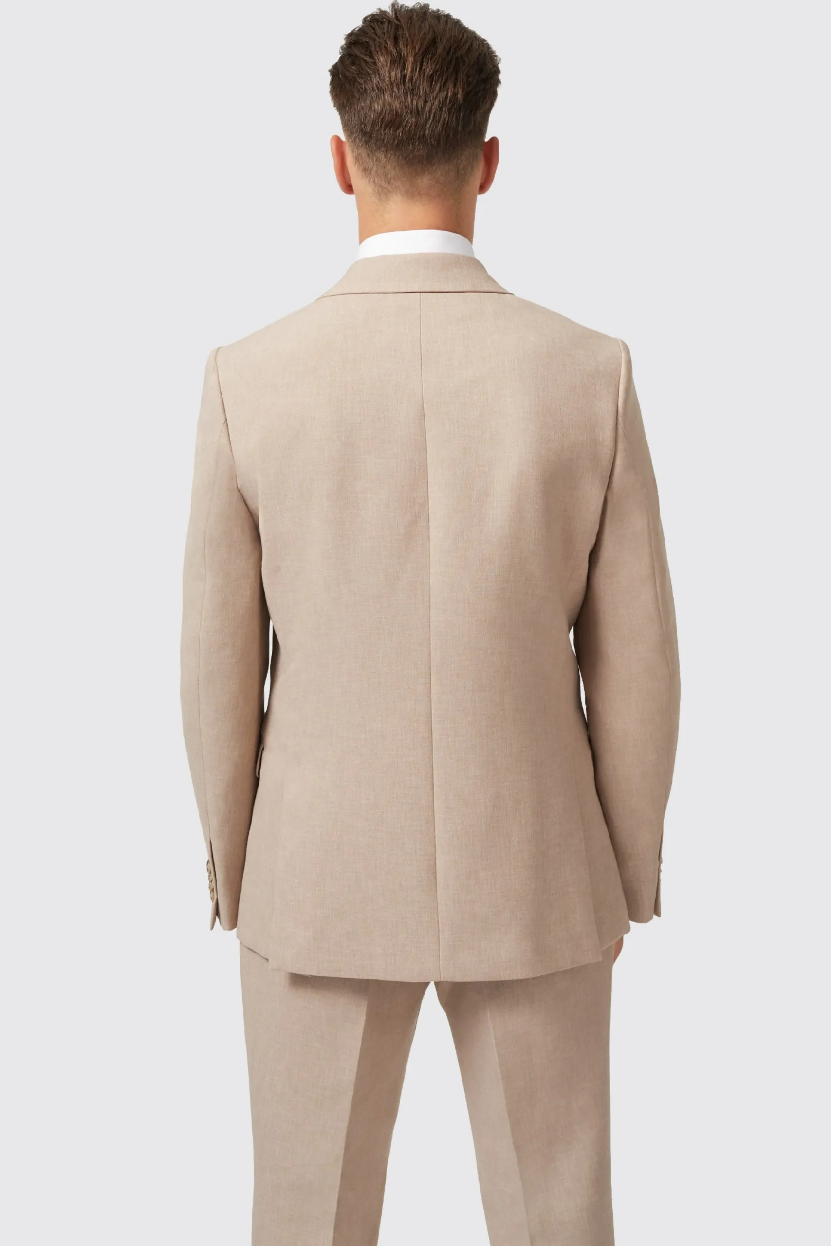 Twisted Tailor Bresnan Slim Fit Neutral Double Breasted Suit | Style·Double Breasted Suits | Occasion·Back To It