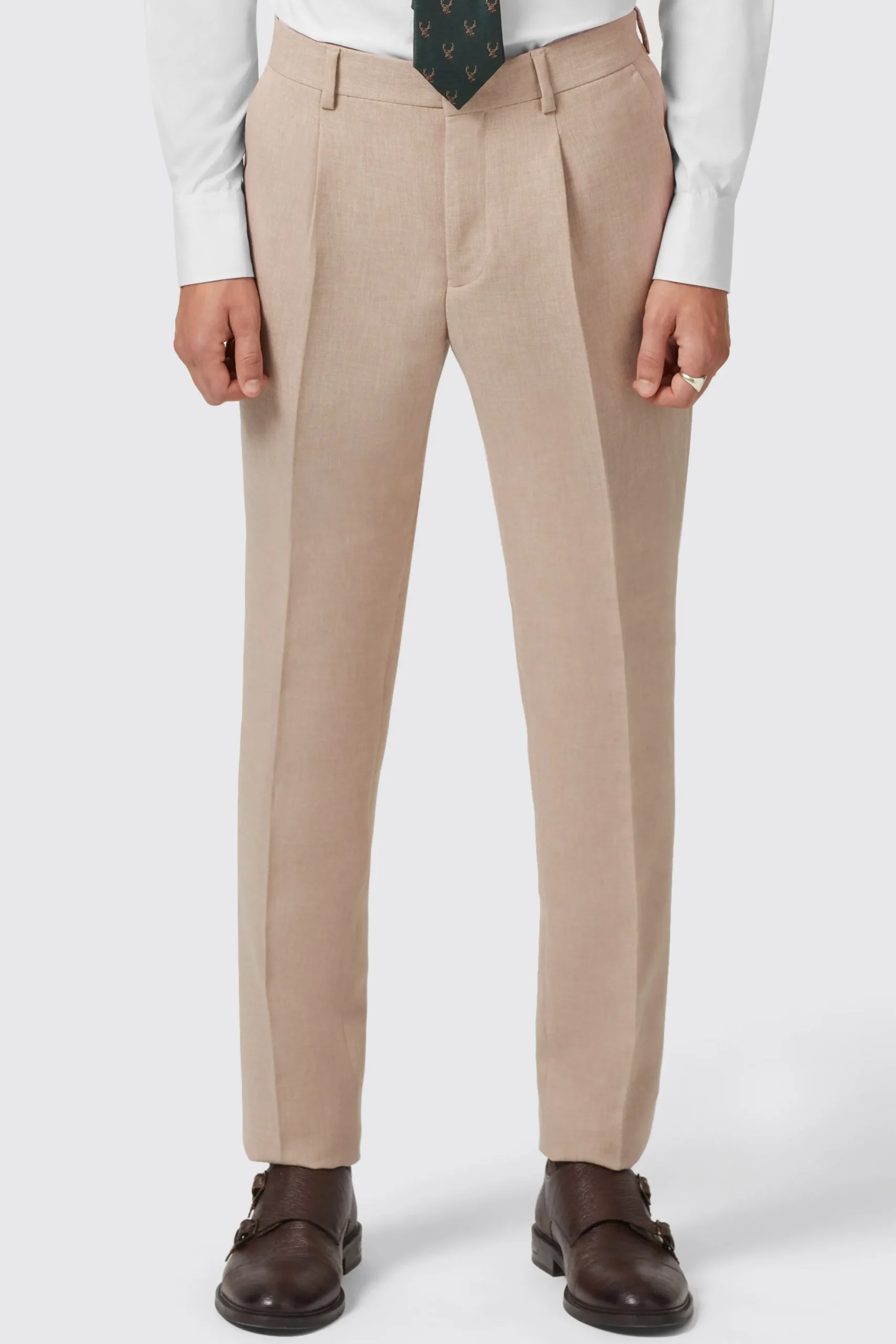 Twisted Tailor Bresnan Slim Fit Neutral Double Breasted Suit | Style·Double Breasted Suits | Occasion·Back To It