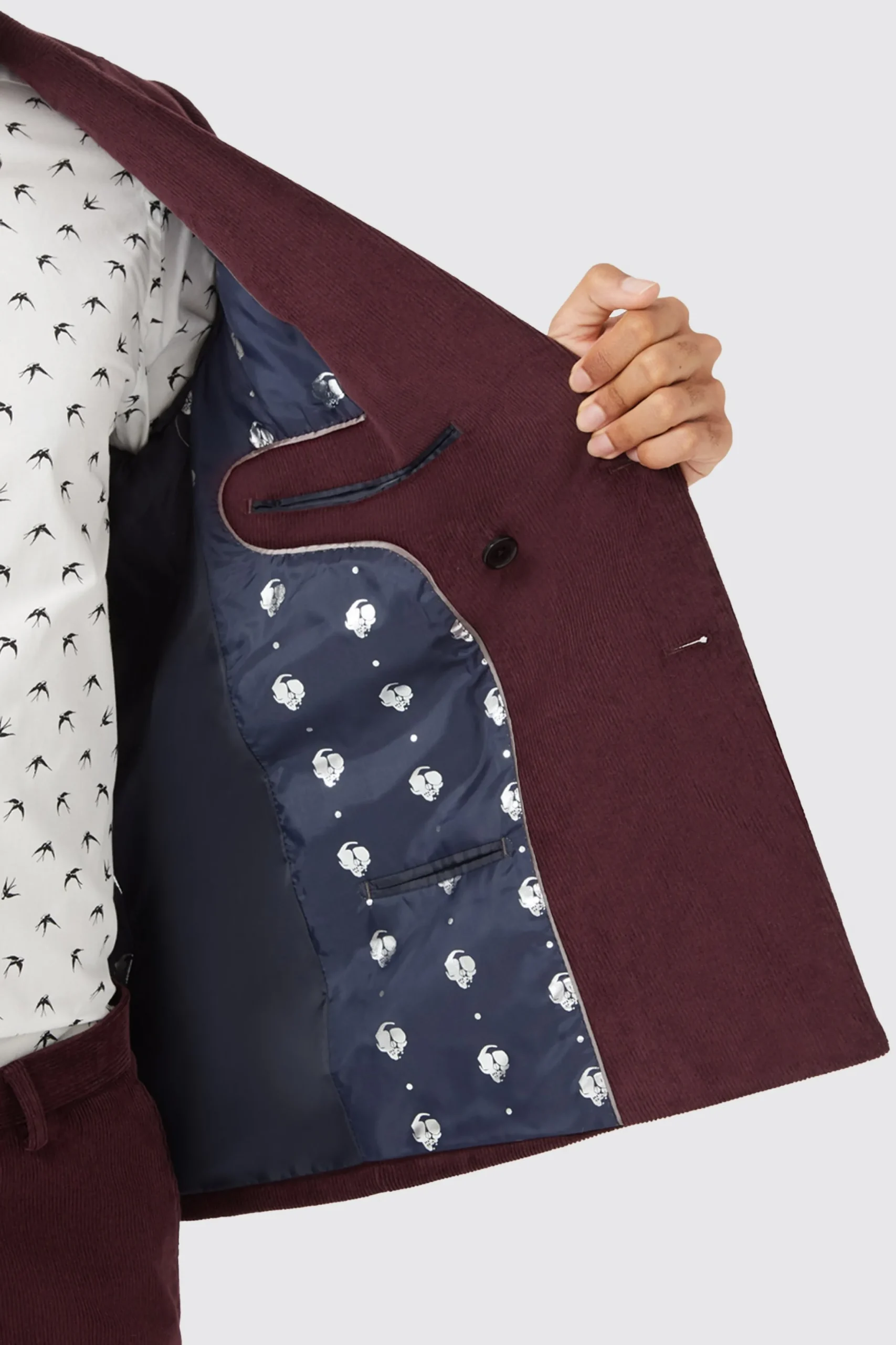 Twisted Tailor Dunmore Wine Cord Suit TT X AM | Style·Cord Suits