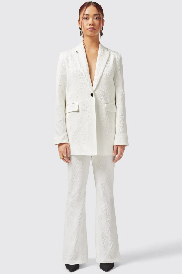 Twisted Tailor Fiore Slim Fit White Suit | Woman