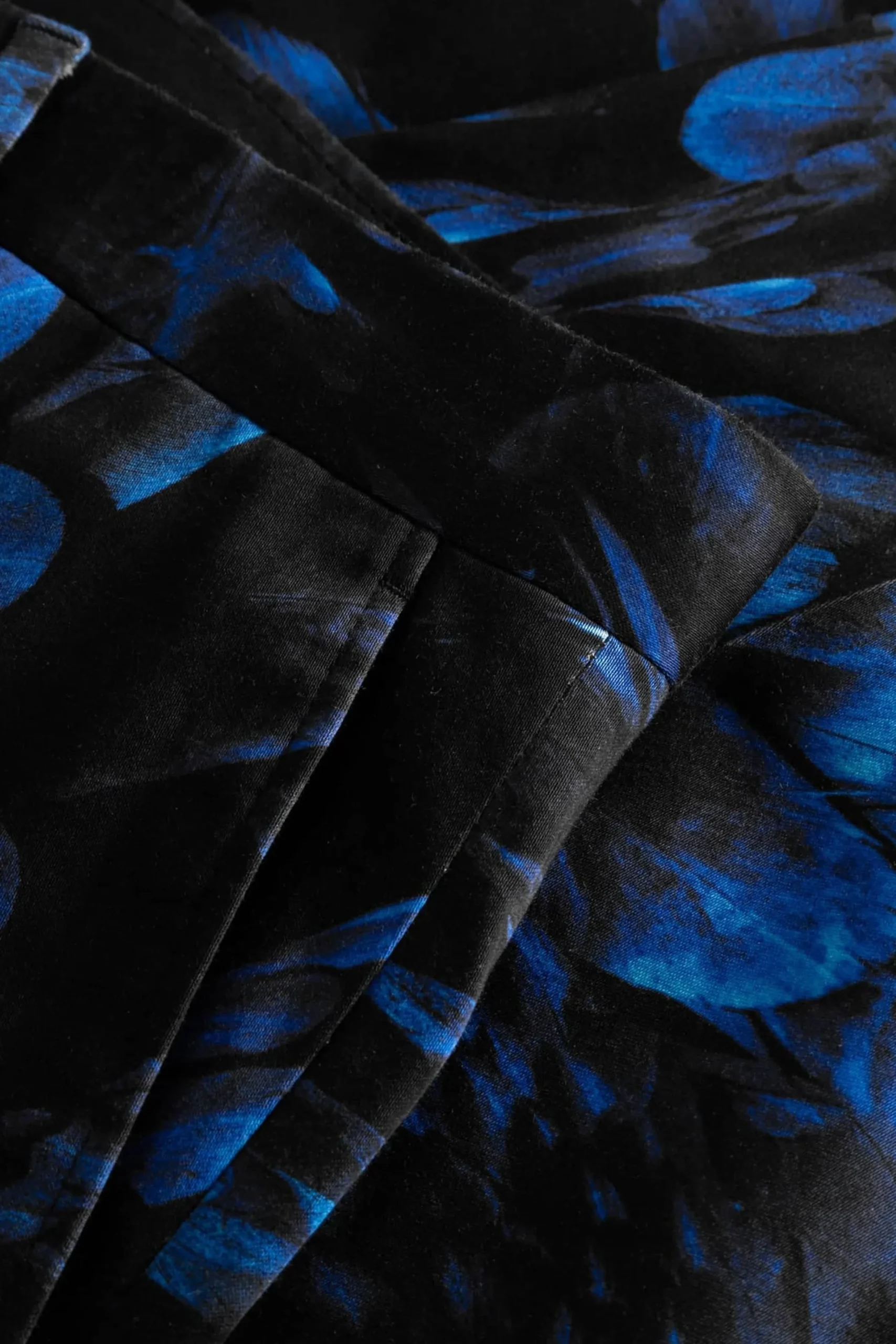 Twisted Tailor Heron Slim Fit Blue Floral Cotton Jacket | Jackets·Floral Jackets