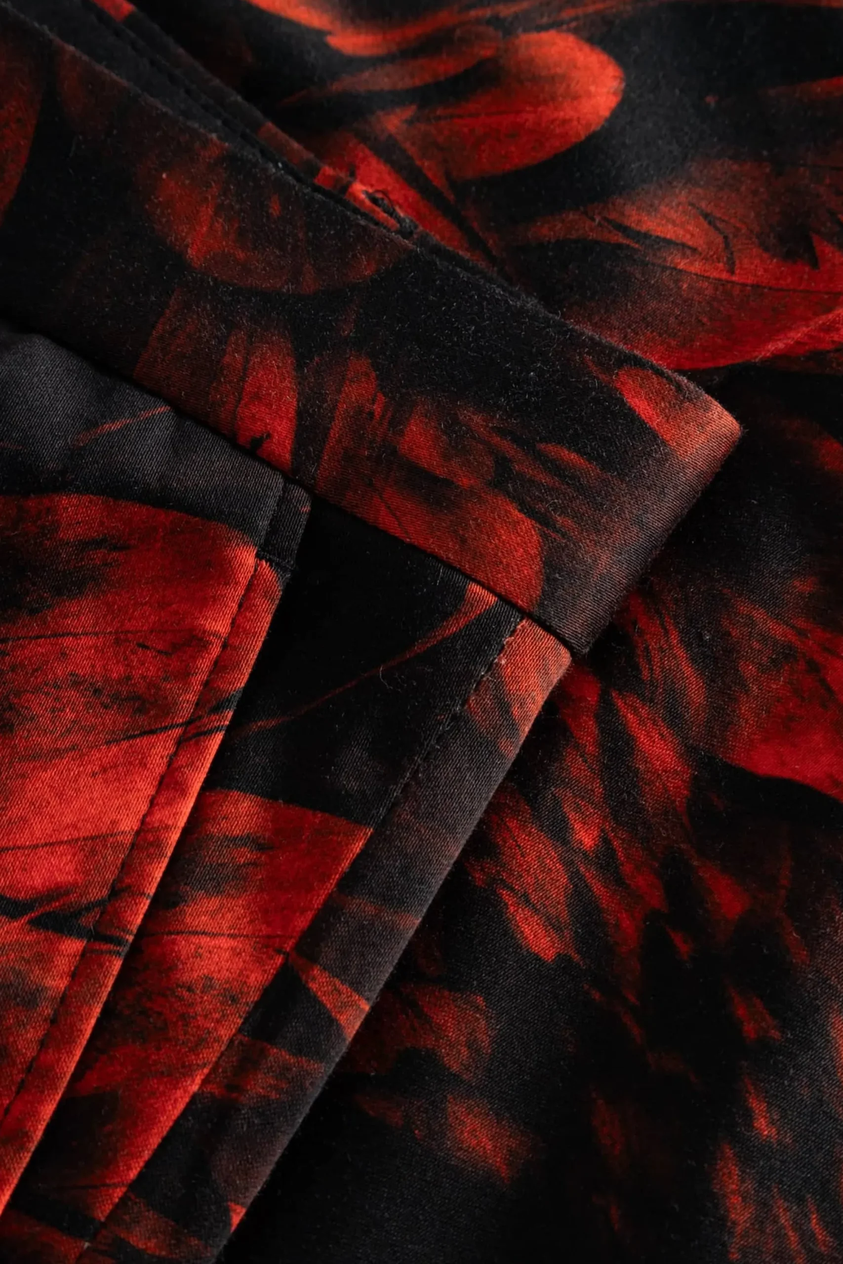 Twisted Tailor Heron Slim Fit Red Floral Cotton Jacket | Jackets·Floral Jackets