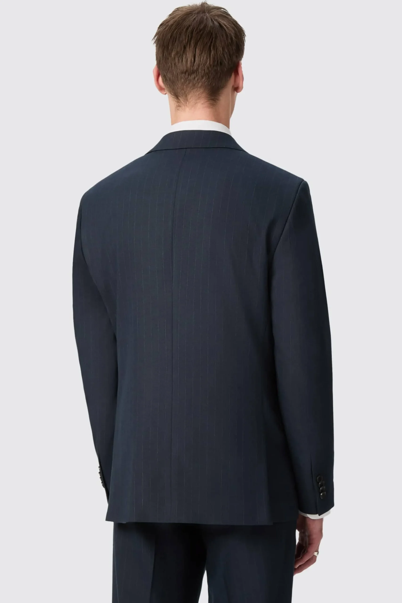 Twisted Tailor Hodge Slim Fit Navy Pinstripe Suit | Style·Plain Suits | Occasion·Groomsmen Suits
