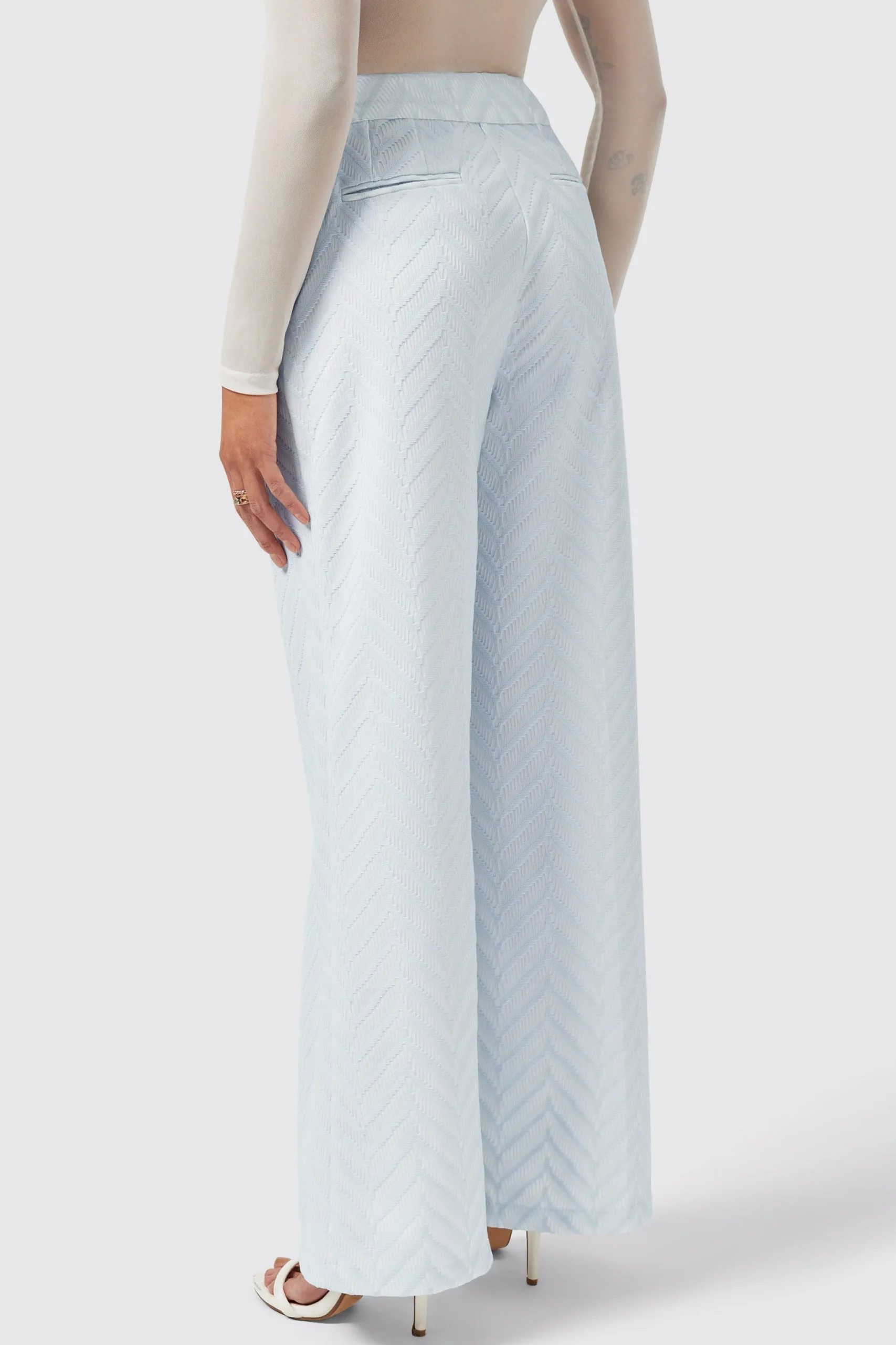 Twisted Tailor Iris Slim Fit Blue Suit | Woman
