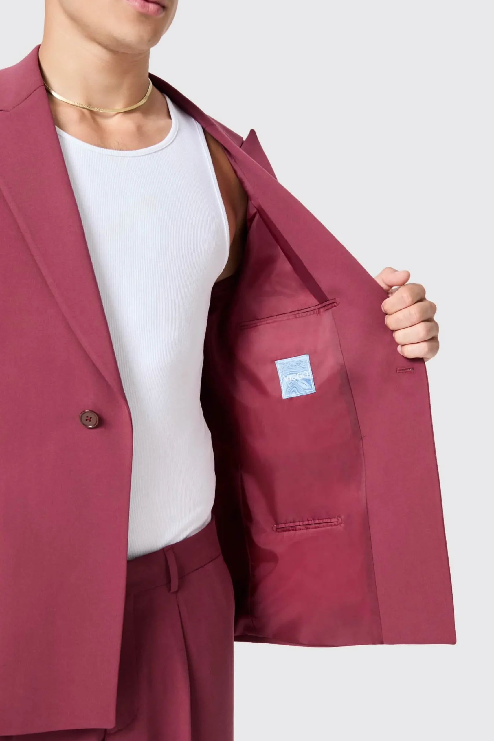 Twisted Tailor Lavoir Oversized Burgundy Suit | Unisex | Jackets·Casual Jackets