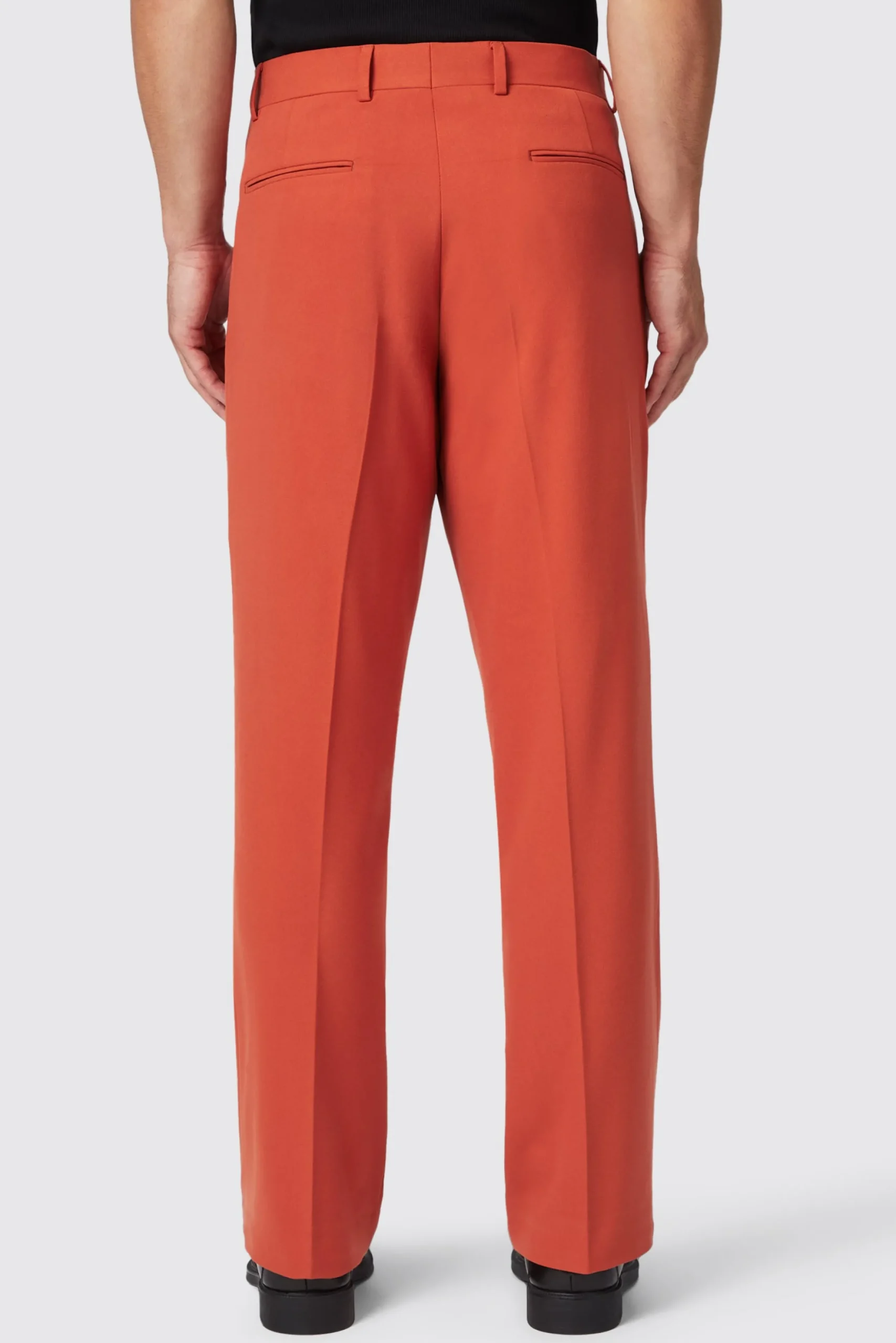Twisted Tailor Lavoir Oversized Burnt Orange Trousers | Unisex | Trousers·Work Trousers