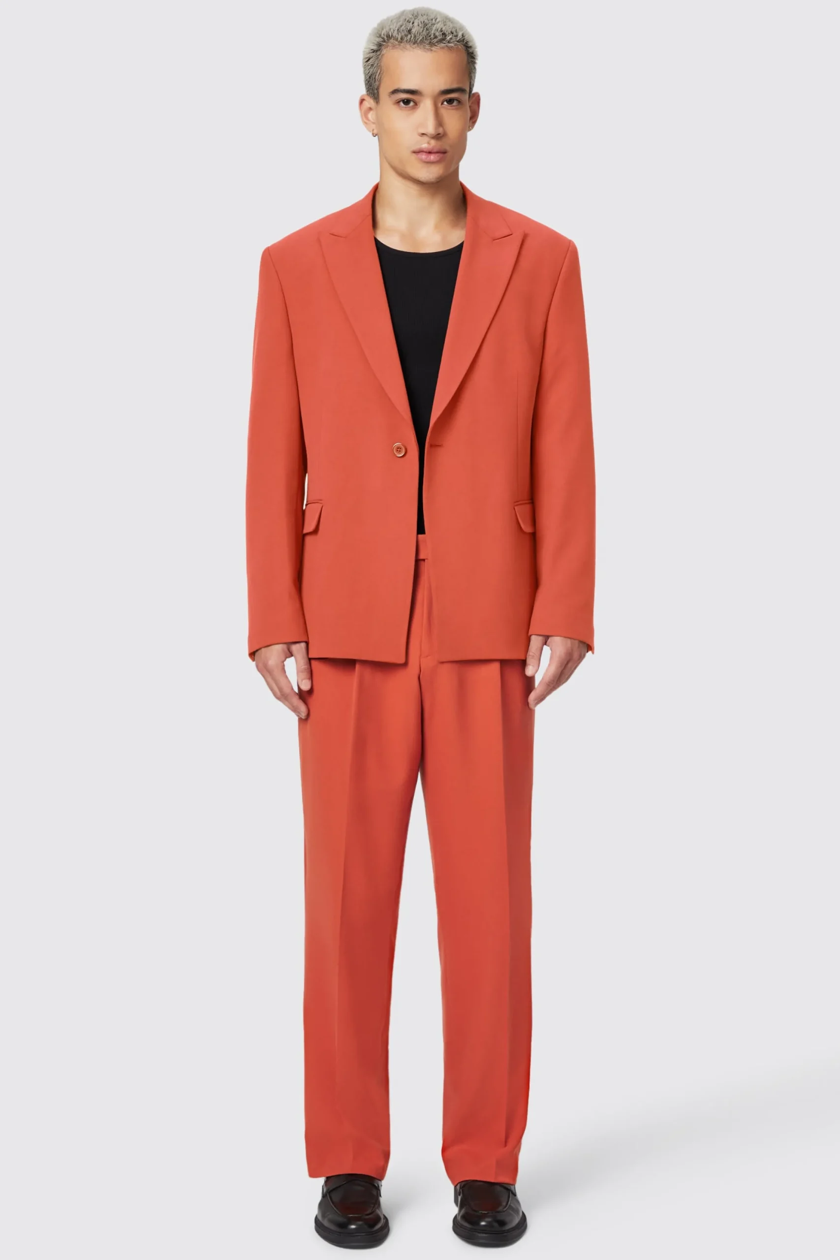 Twisted Tailor Lavoir Oversized Burnt Orange Trousers | Unisex | Trousers·Work Trousers