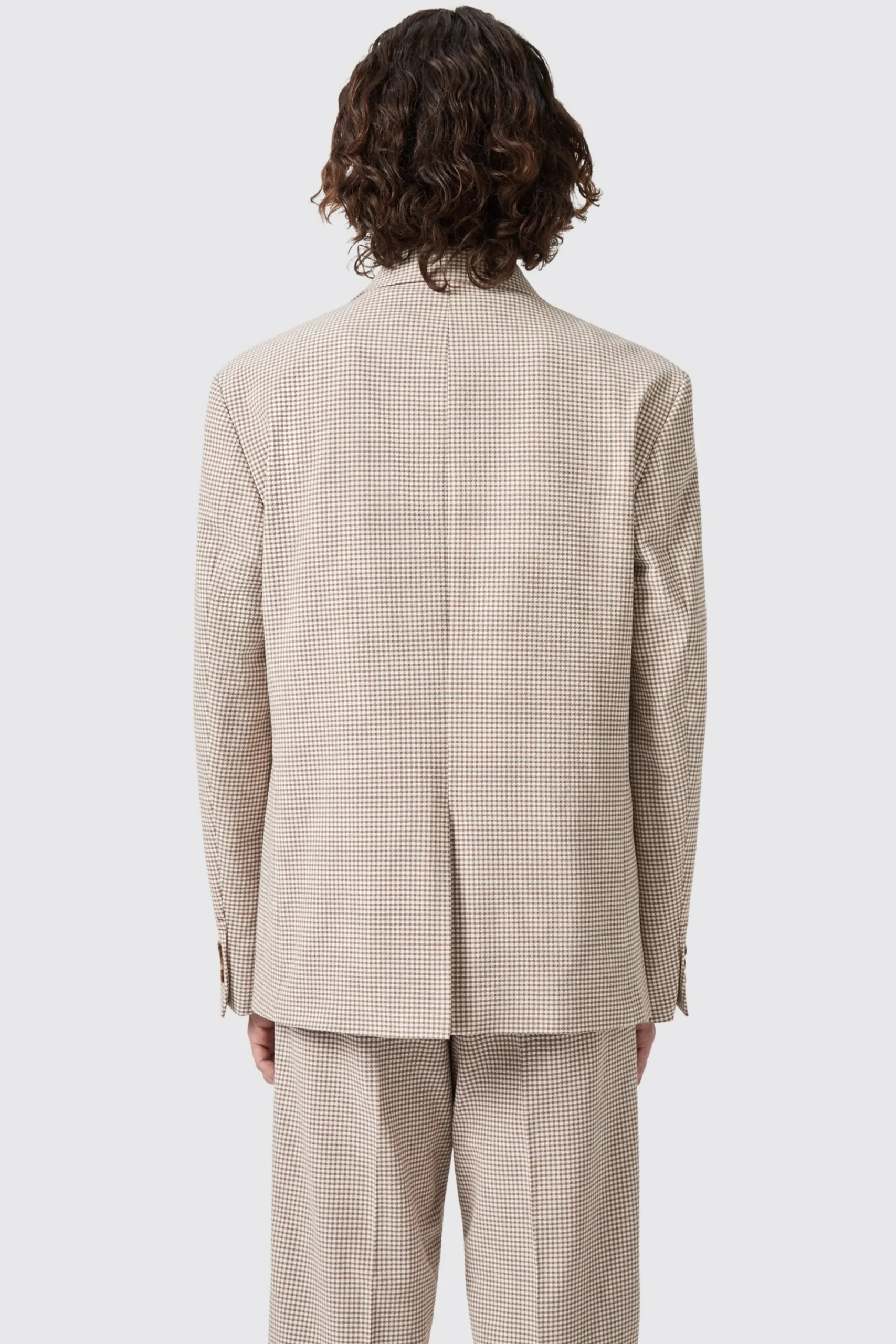 Twisted Tailor Maldini Oversized Brown Check Suit | Unisex | Style·Check Suits