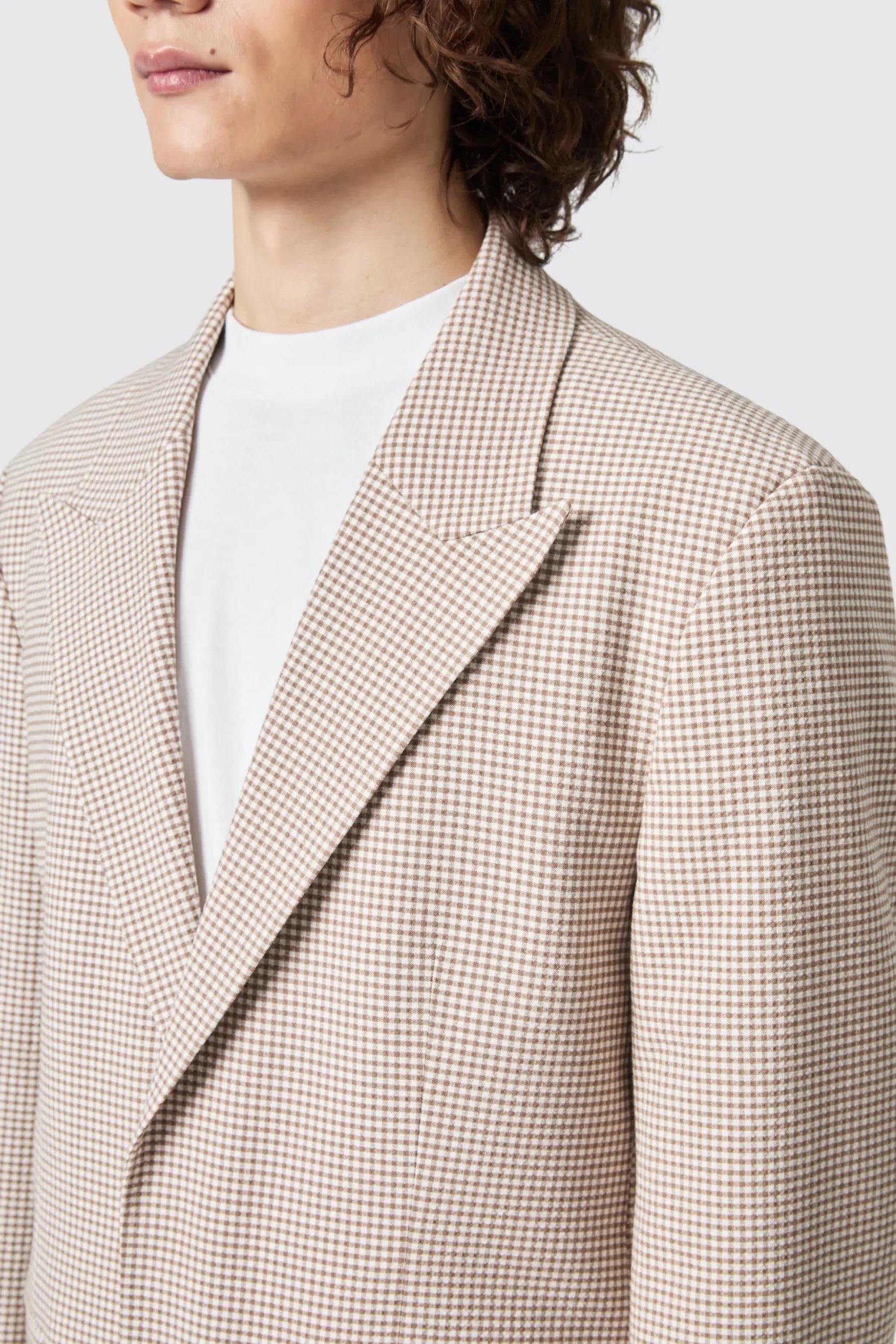 Twisted Tailor Maldini Oversized Brown Check Suit | Unisex | Style·Check Suits