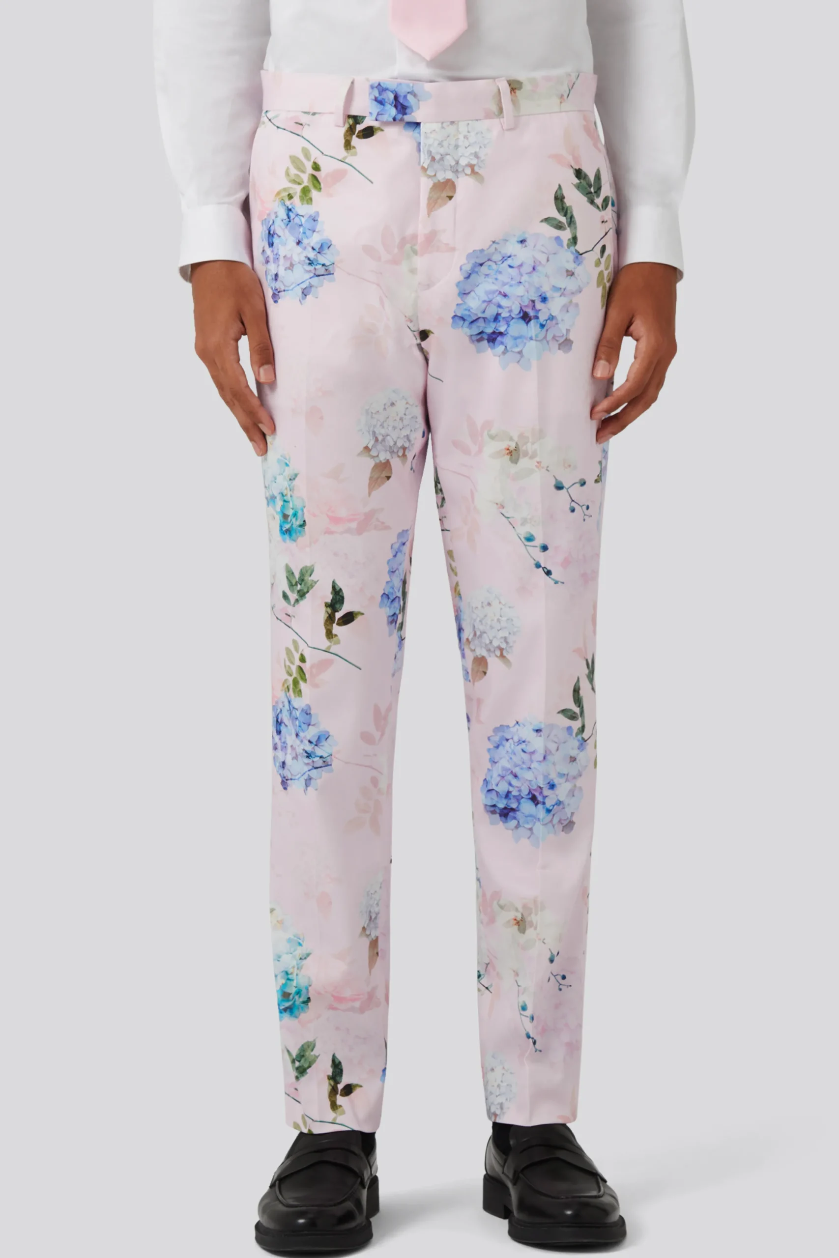 Twisted Tailor Pickhurst Slim Fit Pink Floral Cotton Suit | Style·Floral Suits | Style·Bold Prints