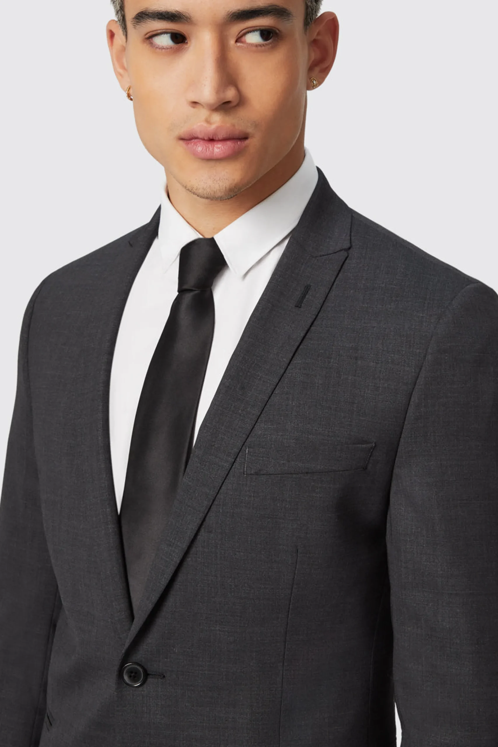 Twisted Tailor Priory Skinny Fit Suit Charcoal Jacket | Jackets·Work Jackets