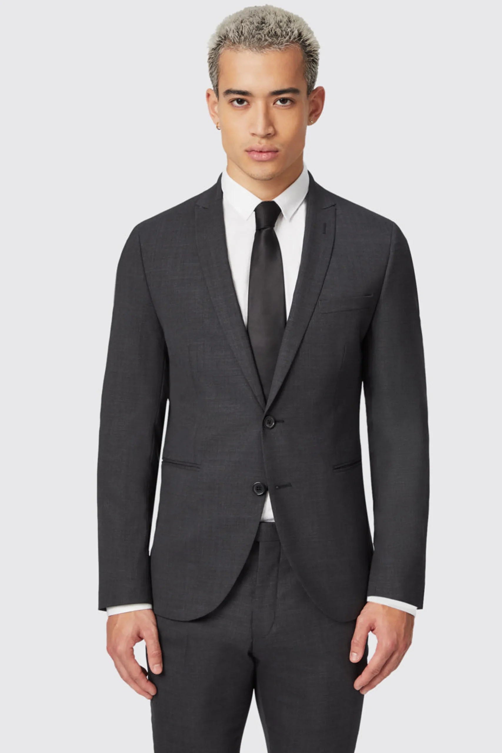 Twisted Tailor Priory Skinny Fit Suit Charcoal Suit | Occasion·Groomsmen Suits