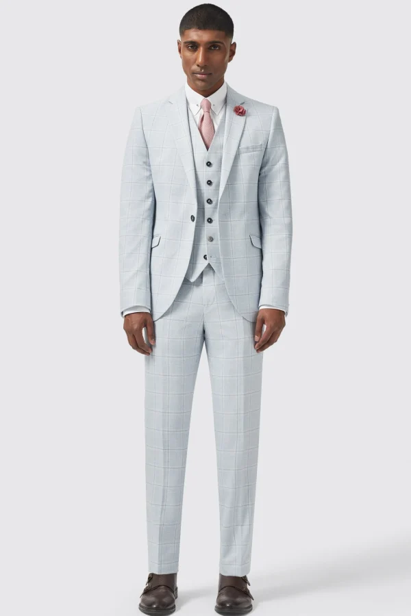 Twisted Tailor Richmond Light Blue Suit | Style·Bold Prints | Occasion·Wedding Suits